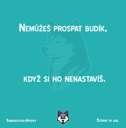  Prospaný budík 