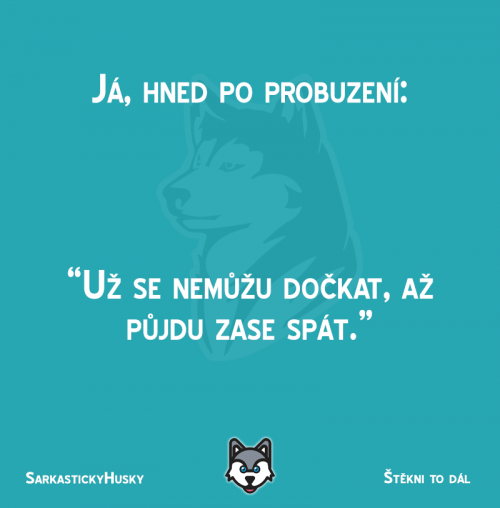 Označ věčného spáče