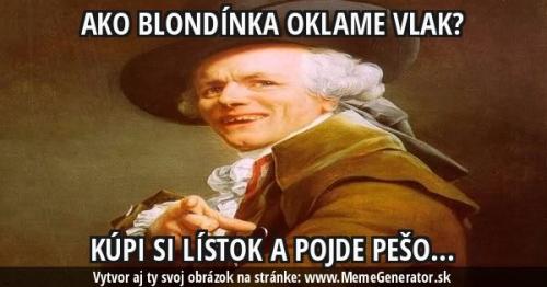  Blondýnka 