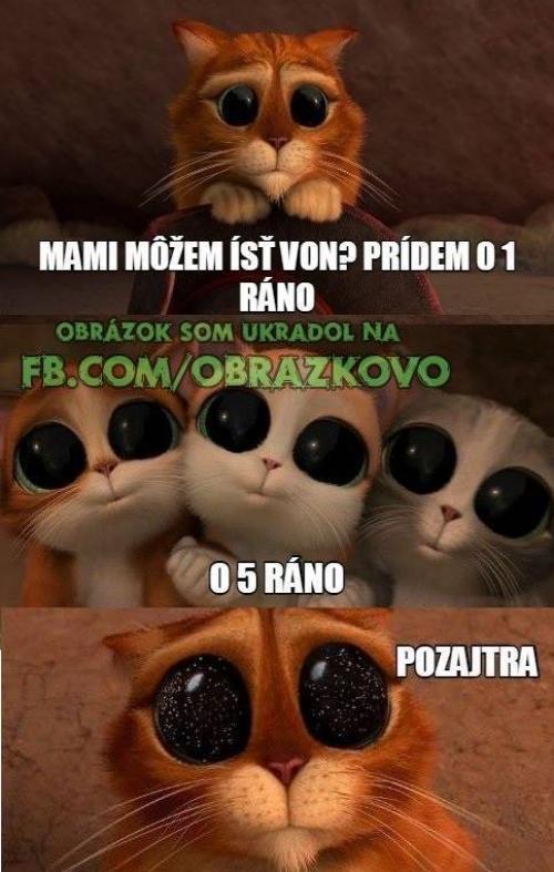  Mami můžu jít ven?? 