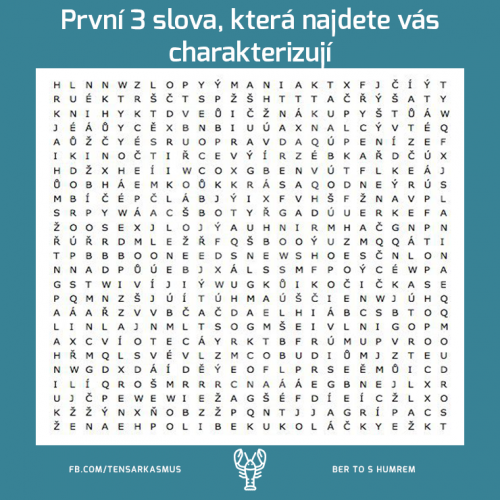  První 3 slova 