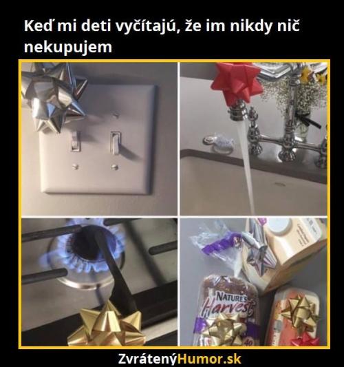  Nikdy mi nic nekoupíš! 