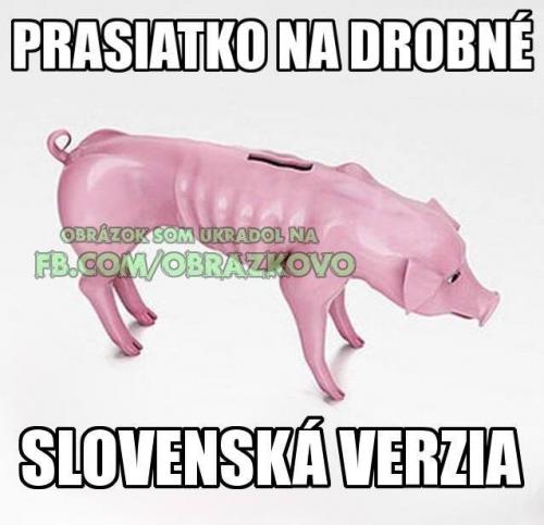  Slovenská verze prasátka 