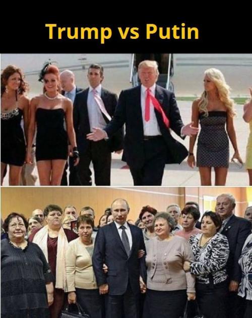  Trump vs Putin 