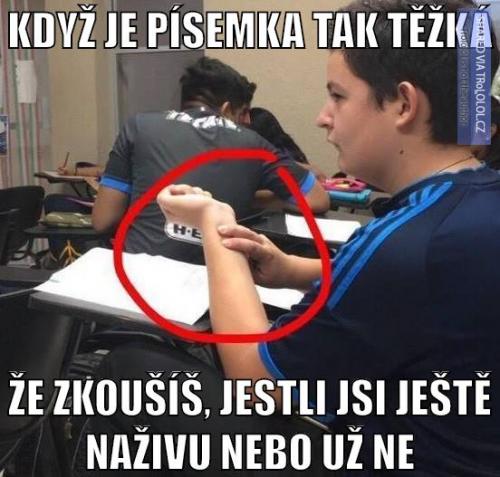  Písemka 