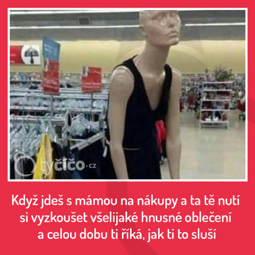  nákupy s mámou 