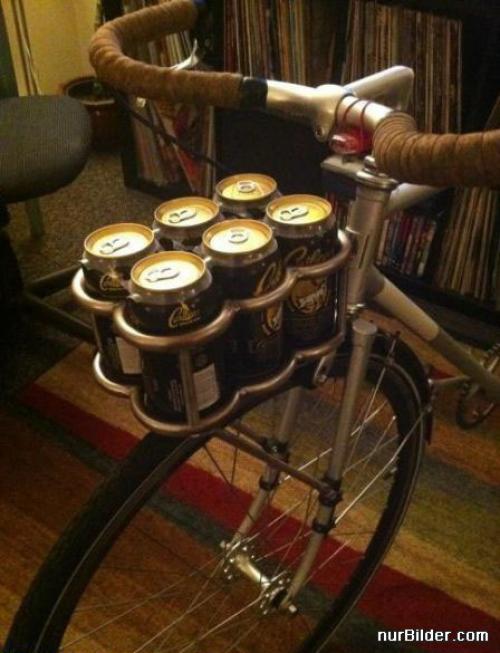 Pivní košík na kole 