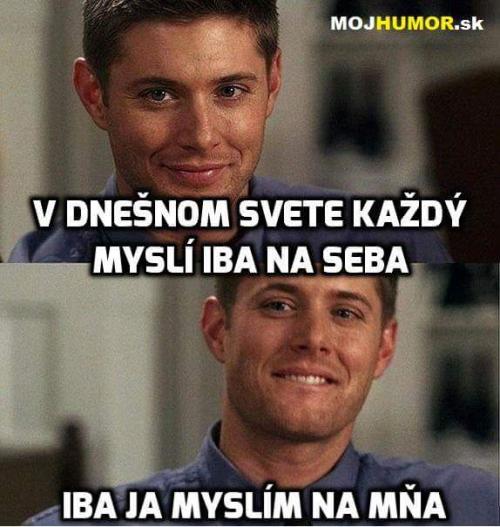 Každý myslí jen na sebe