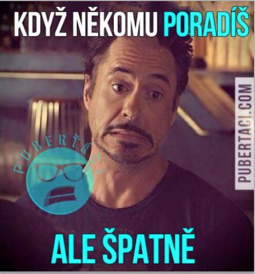 Když někomu poradíš