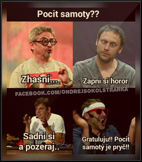  Pocit samoty  