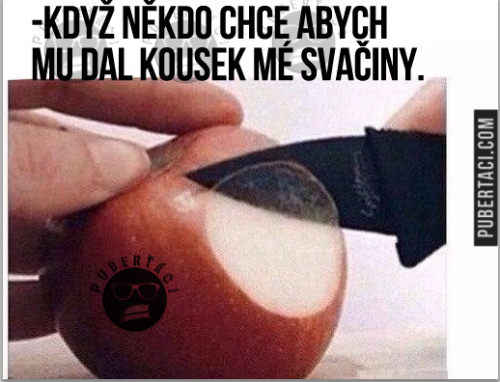  Moje jídlo, nedám! 