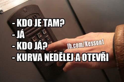 Když zvoníš na kámoše