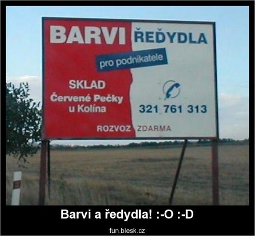 Barvi a ředydla