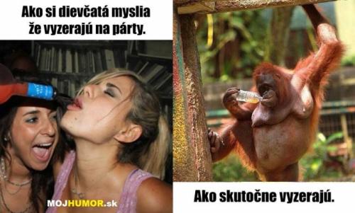 Děvčata na party