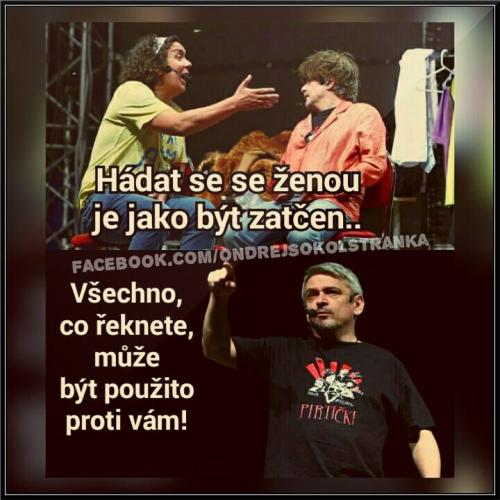  Hádka se ženou  