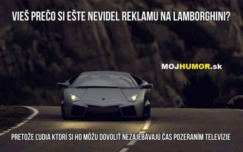 Reklama na Lamborghini 