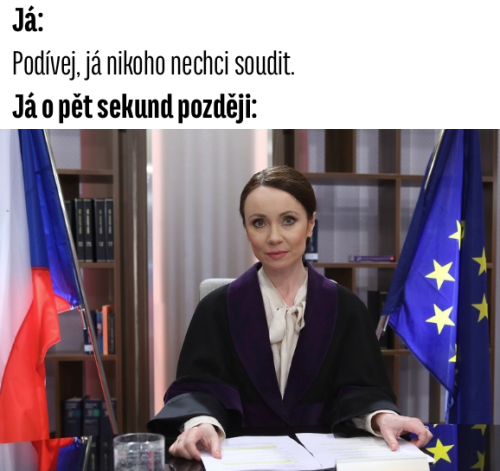 Nikoho nechci soudit