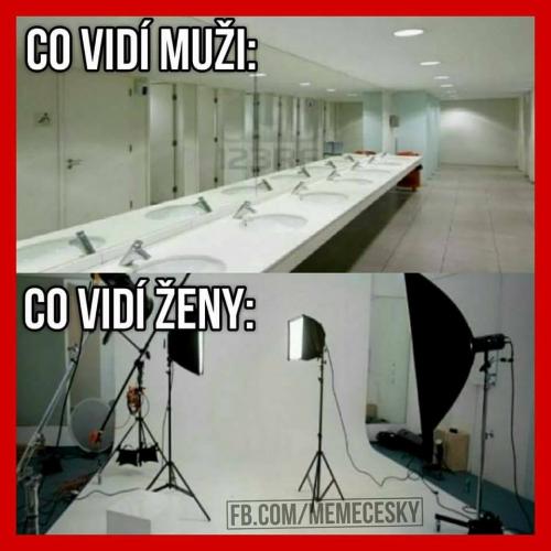  Co vidí muži 