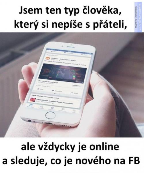  Jsem ten typ člověka 