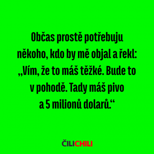 Potřebuji takovou osobu