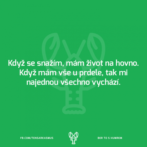 Když se snažím