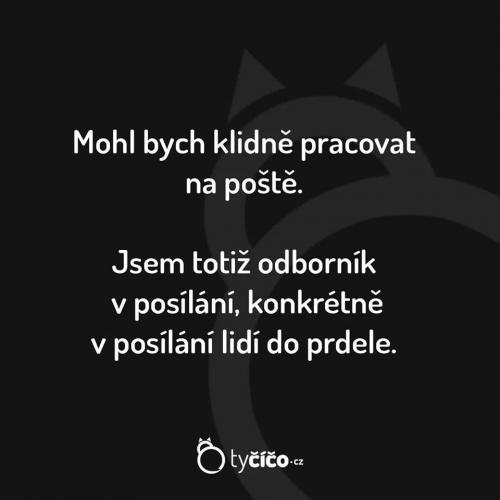  Práce na poště 