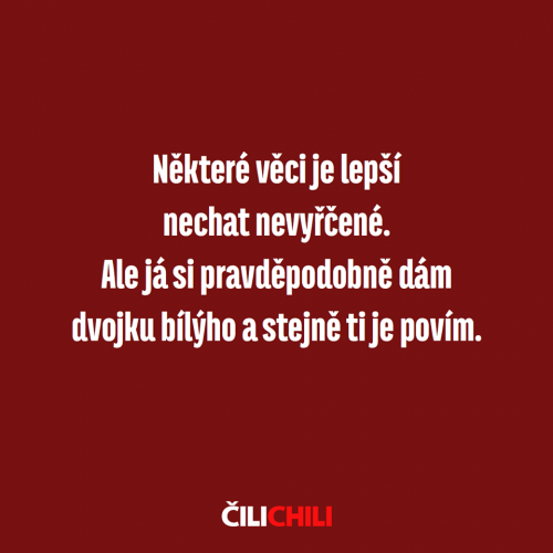 Nevyřčené