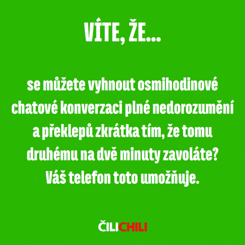  Chatové konverzace 