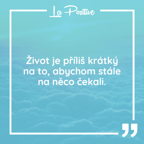 Nečekej, žij!