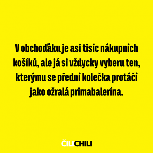 V obchoďáku