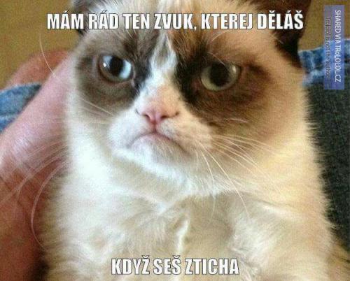 Když seš zticha