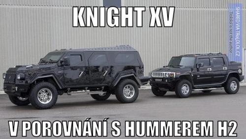  Knight XV vs. Hummer H2 
