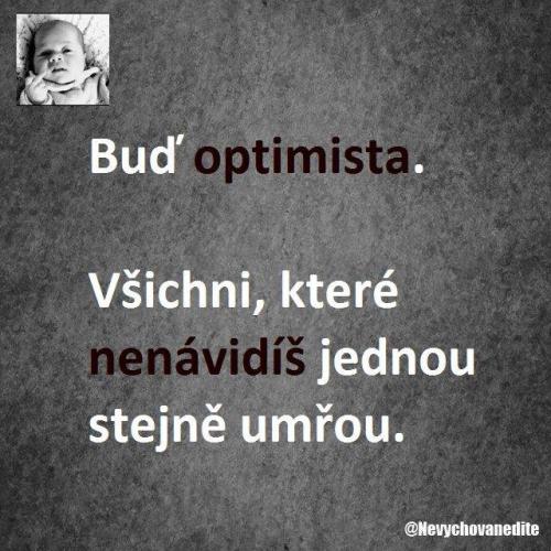  Buď optimista 