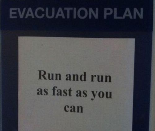 Evakuační plán