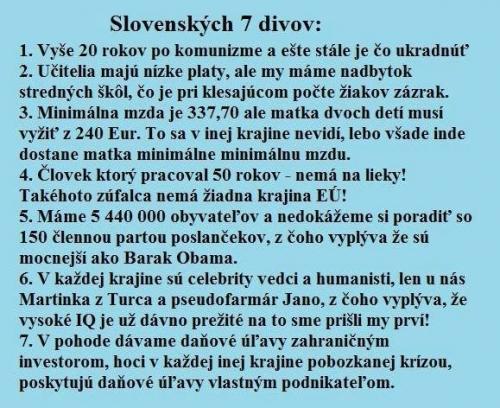  7 divů Slovenska 