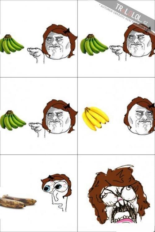 Jak to chodí s banány
