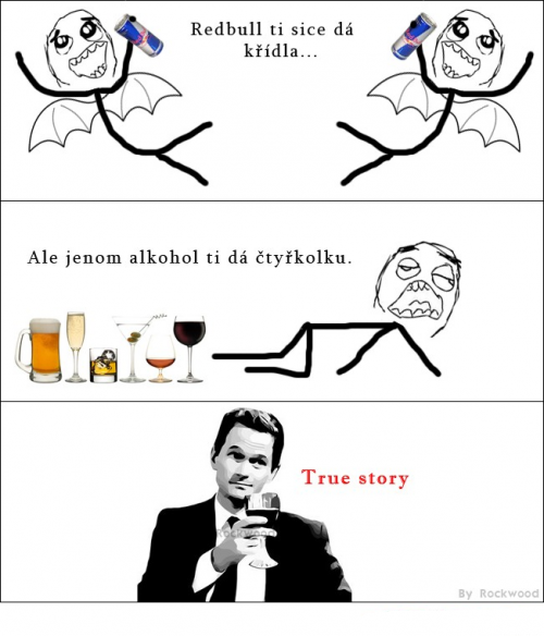 Redbull vs alkohol