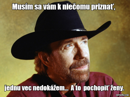 Chuck Norris a jeho přiznání
