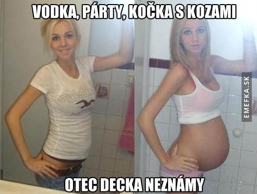 Vodka, párty a pěkná baba