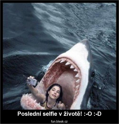 Poslední selfie v životě! :-O :-D