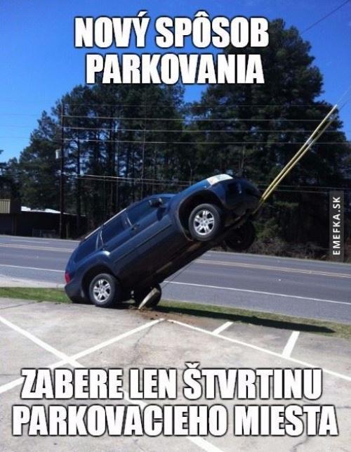 Způsob parkování