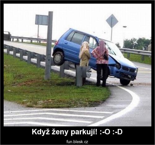  Když ženy parkují! :-O :-D 