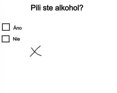  Test pro alkoholiky 