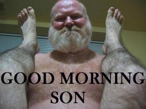 Dobré ráno synu
