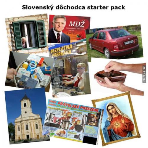  Důchodce na Slovensku 