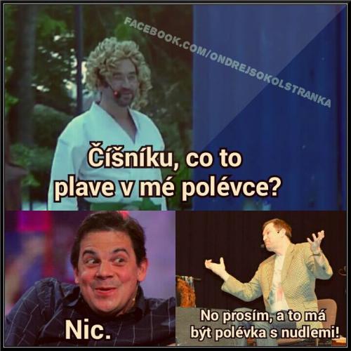  Polévka s nudlemi  