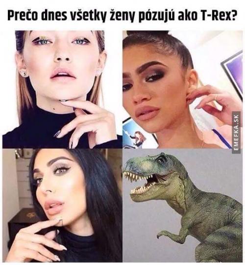  Ženy jako T-Rex 