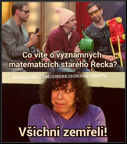 Matematici z Řecku 