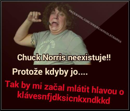  Chuck Norris a klávesnice  