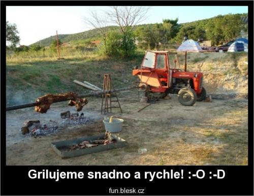  Grilujeme snadno a rychle 